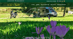 Desktop Screenshot of campingaspe.com